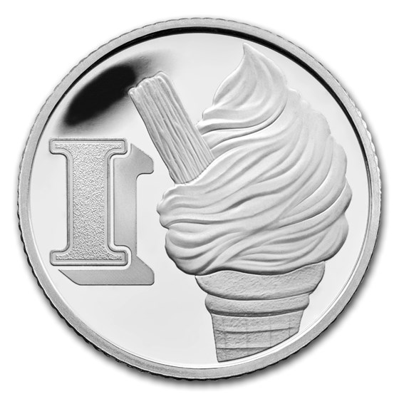 2018 Great Britain Silver 10p Great British Coin Hunt Proof (I) 2018 Great Britain Silver 10p Great British Coin Hunt Proof (I)